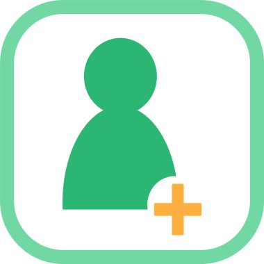 İnsan simgesi sembol tasarımı