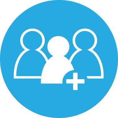 İnsan simgesi sembol tasarımı