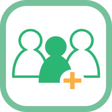 İnsan simgesi sembol tasarımı