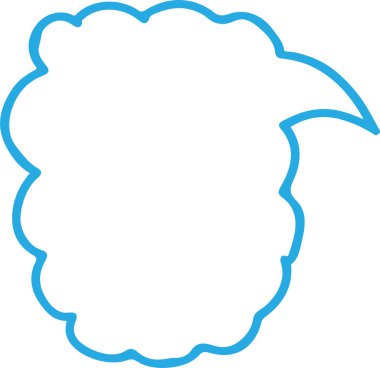 konuşma kabarcığı işaret simgesi tasarımı