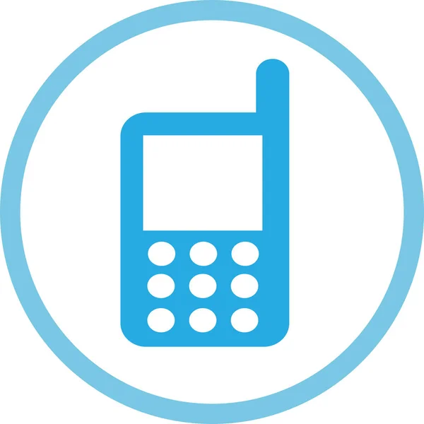 Telefon Komórkowy Ikona Znak Symbol Projekt — Wektor stockowy