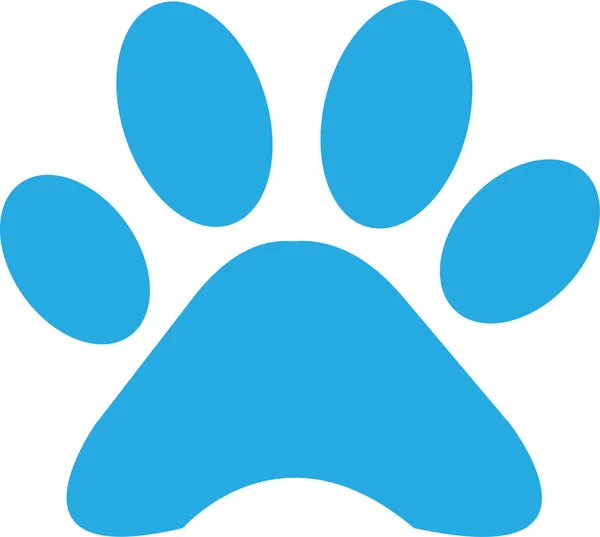 Animal Paw Print Icon Sign Design — Stock vektor