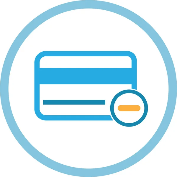 Credit Card Icon Sign Design — Image vectorielle