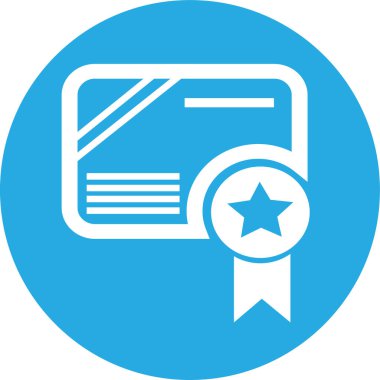 Sertifika simgesi sembol tasarımı