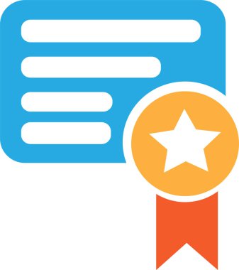 Sertifika simgesi sembol tasarımı