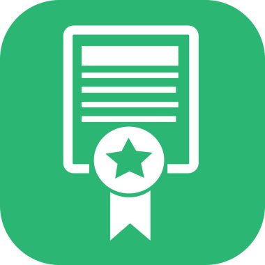 Sertifika simgesi sembol tasarımı