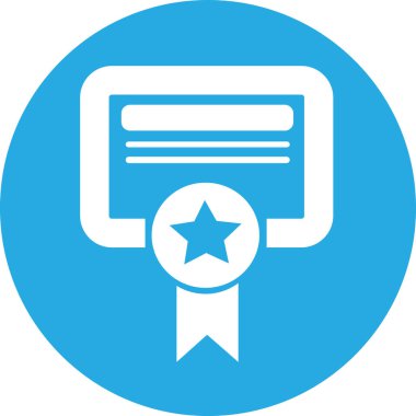 Sertifika simgesi sembol tasarımı