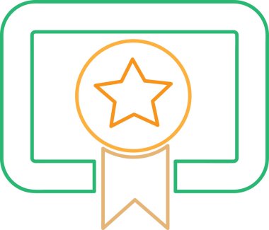 Sertifika simgesi sembol tasarımı