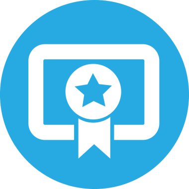 Sertifika simgesi sembol tasarımı