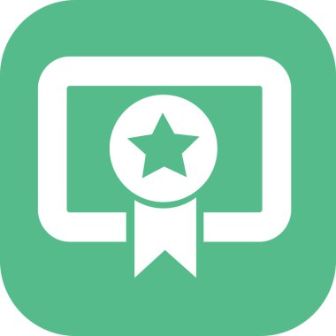 Sertifika simgesi sembol tasarımı