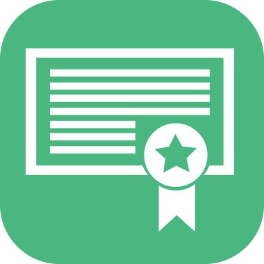 Sertifika simgesi sembol tasarımı