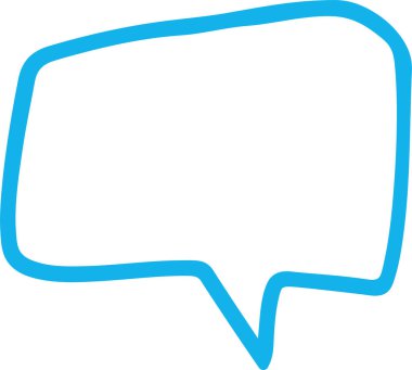 konuşma kabarcığı işaret simgesi tasarımı