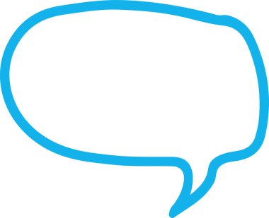 konuşma kabarcığı işaret simgesi tasarımı