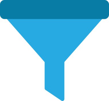 Filtre simgesi sembol tasarımı