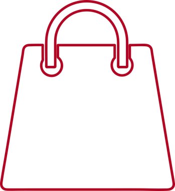 Alışveriş çantası ikonu Satış paketi tabela tasarımı