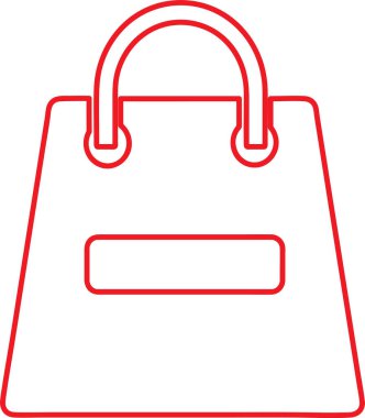 Alışveriş çantası ikonu Satış paketi tabela tasarımı