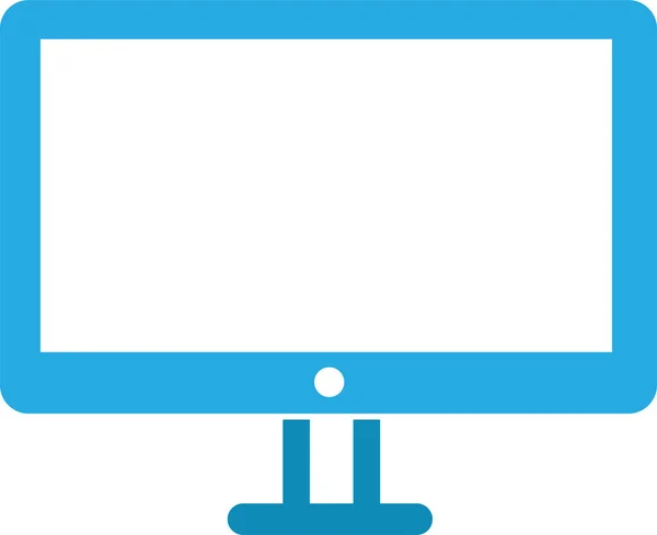 テレビのアイコン記号のデザイン — ストックベクタ