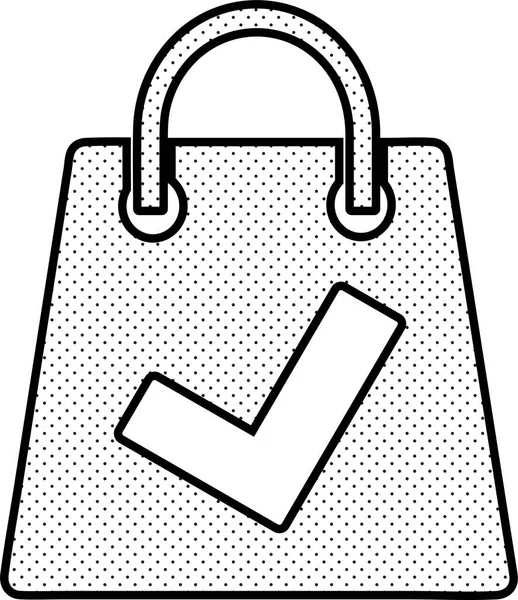 购物袋图标销售包标志设计 — 图库矢量图片