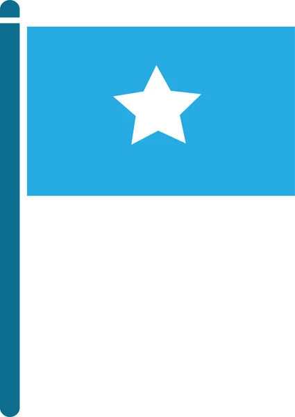 Bandera Icono Signo Símbolo Diseño — Vector de stock