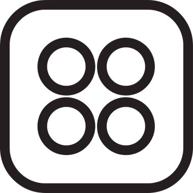 App menu icon sign symbol design