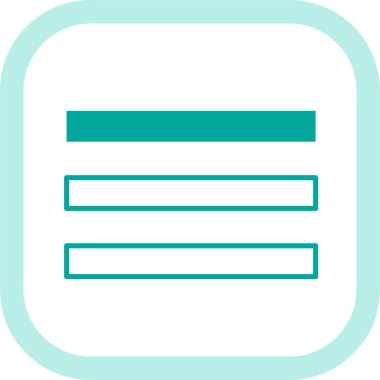 App menu icon sign symbol design