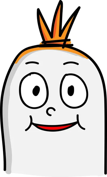 可爱香肠角色卡通人物的情感设计 — 图库矢量图片