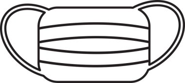 Tıbbi maske simgesi tasarımı