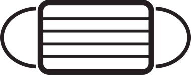 Tıbbi maske simgesi tasarımı