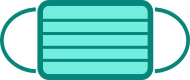 Tıbbi maske simgesi tasarımı