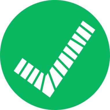 İşaret simgesi simgesi tasarımını kontrol et