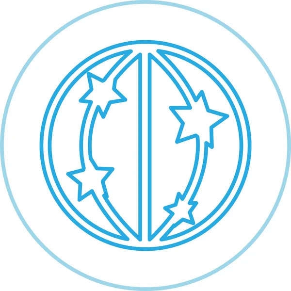 Світовий Дизайн Символів Значка Глобуса — стоковий вектор