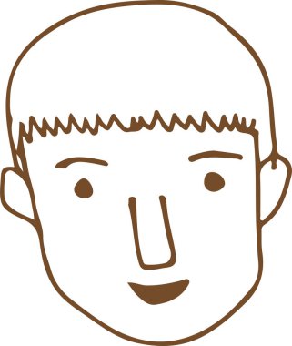 İnsanlar el çizimi işaret tasarımı ile karşı karşıya