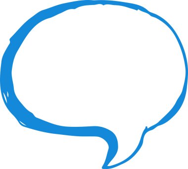 konuşma kabarcığı işaret simgesi tasarımı