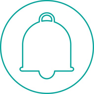 Çan simgesi simgesi tasarımı