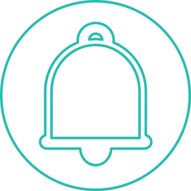 Çan simgesi simgesi tasarımı