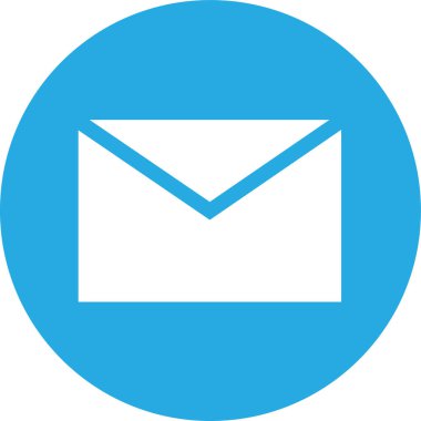 E- posta ve posta simgesi sembol tasarımı