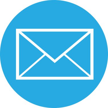 E- posta ve posta simgesi sembol tasarımı