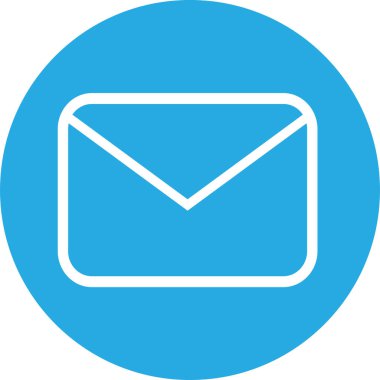 E- posta ve posta simgesi sembol tasarımı