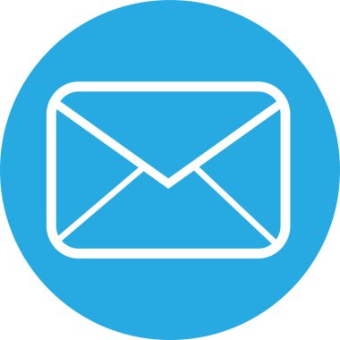 E- posta ve posta simgesi sembol tasarımı