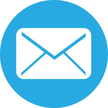 E- posta ve posta simgesi sembol tasarımı