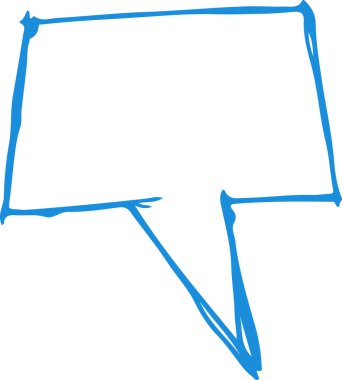 konuşma kabarcığı işaret simgesi tasarımı