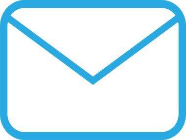 E- posta ve posta simgesi sembol tasarımı