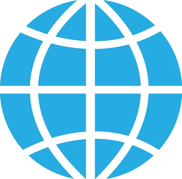 Globe Icon Sign Symbol Design — Stock Vector