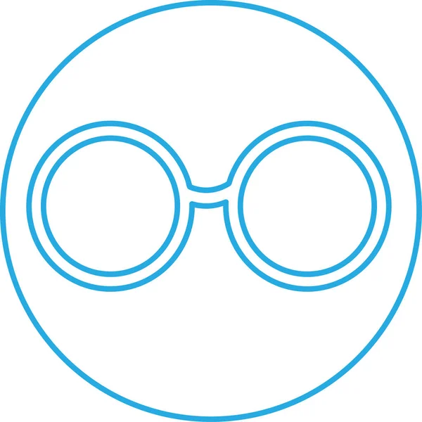 Gafas Icono Signo Símbolo Diseño — Archivo Imágenes Vectoriales