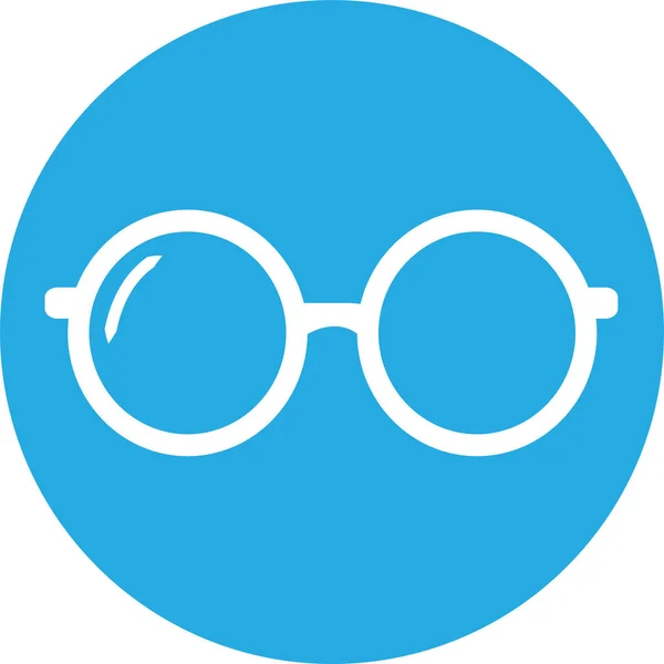 Gözlük Simgesi Sembol Tasarımı — Stok Vektör