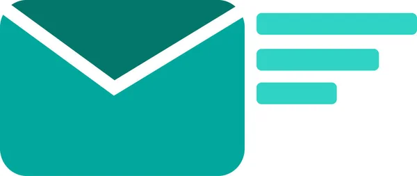 Projekt Symbolu Znaku Mail Poczty — Wektor stockowy