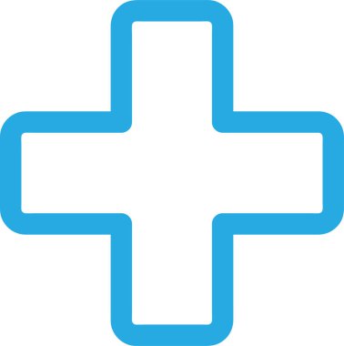 Düğme Artı simge simgesi tasarımı