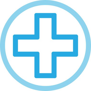 Düğme Artı simge simgesi tasarımı