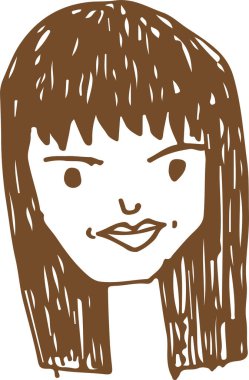 İnsanlar çizgi film simgesi tasarımı ile karşı karşıya