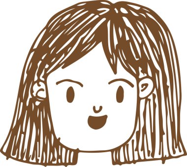 İnsanlar çizgi film simgesi tasarımı ile karşı karşıya